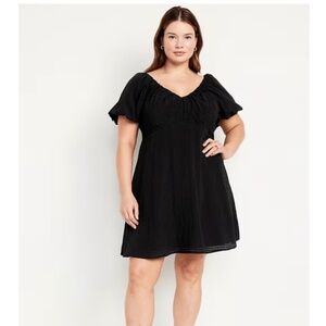 Old Navy Flutter-Sleeve Mini Swing Dress Size XL Tall